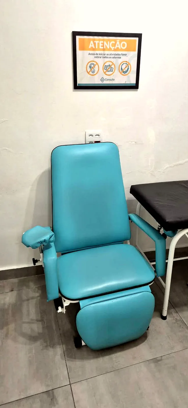 Sala de coleta — Consulte Medicina Ocupacional